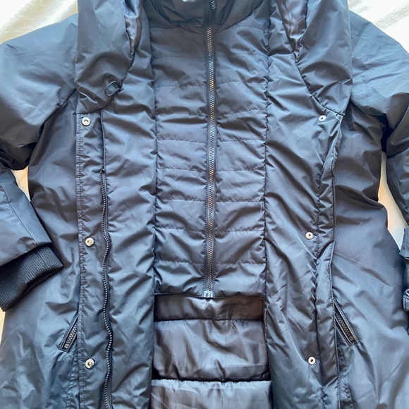 EUC Reitmans Womens Parka with fooler insert, Black, XXL - Picture 3 of 6